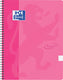Oxford touch - schrijfblok - a4 - geruit- 140 pagina's - 90g - soft cover - roze