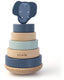 Trixie houten stapeltoren - mrs. elephant - houten stacking toy - educatief speelgoed - voor jongens meisjes - olifant