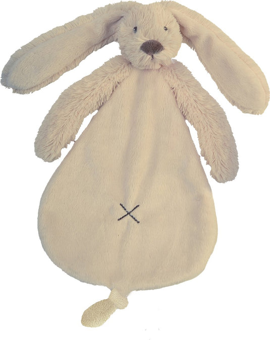 Happy horse konijn richie knuffeldoekje - beige - baby cadeau