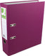 Q-connect ordner, voor ft a4, uit recycolor papier, rug van 8 cm, paars