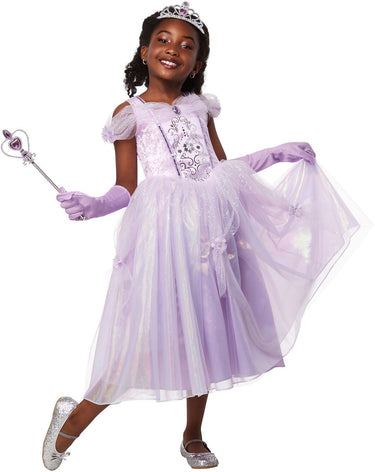 Rubies purple princess kinderkostuum - - maat 7-8 jaar