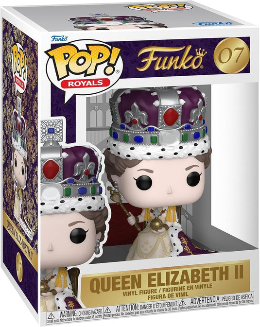 Funko queen elizabeth ii 100th- queen elizabeth ii coronation (pop! premium) 07 unisex pop! - neutraal - standard