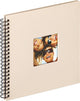 Walther sa-110-c fun - spiraal album - formaat 30 x 30 cm - lichtbruin