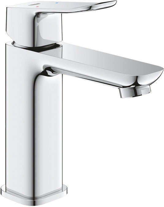 Grohe dice wastafelmengkraan - m-size - waterbesparend - inclusief push-open waste - chroom