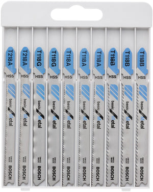 Bosch x-pro line zaagbladenset 10 metal