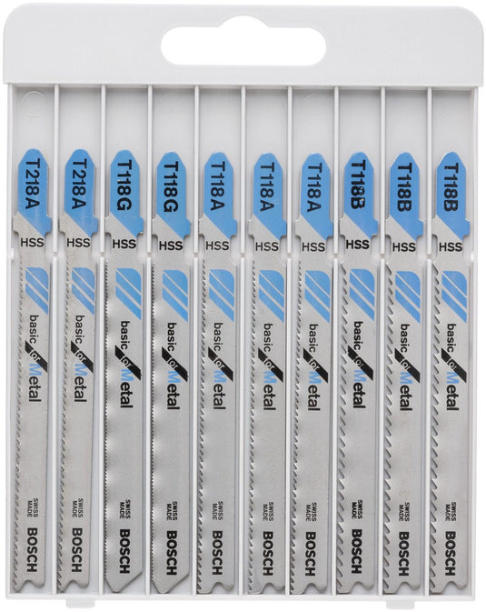 Bosch x-pro line zaagbladenset 10 metal