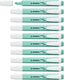 Stabilo swing cool - markeerstift - perfect voor onderweg - pastel - vleugje turquoise - doos 10 stuks
