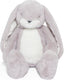 Bunnies by the bay floppy nibble konijn - knuffeldier - knuffel voor kinderen - geborduurde details - 34 cm - lila