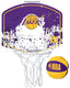 Wilson nba mini basketbal hoepel la lakers basketbalset deur.