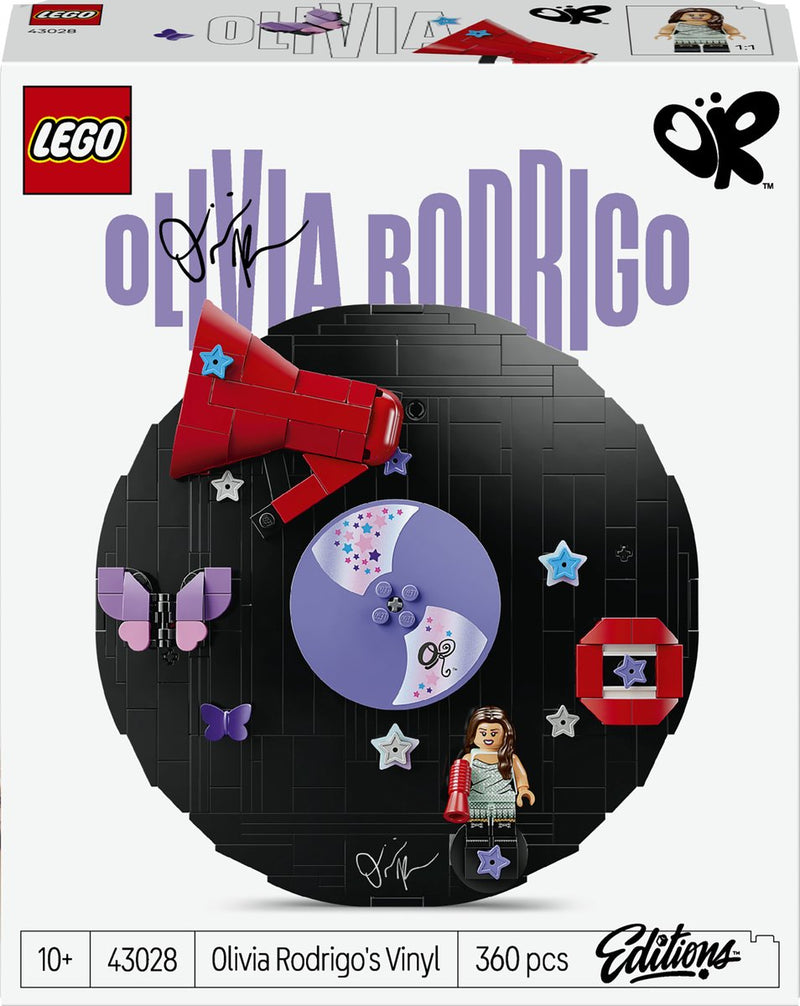 Afbeelding laden in galerijviewer, Lego editions olivia rodrigo's vinylplaat bouwpakket voor kinderen - 43028
