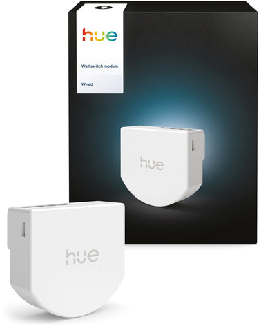Philips hue bedrade wandschakelaar - bevat 1 module - zonder batterijen, nuldraad vereist - slimme verlichting