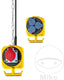 Brennenstuhl cee stroomverdeler ip44 verdeelblok voor binnen en buiten met 5m h07rn-f 5g1,5 kabel (3 x contactdozen, 1x cee contactdoos, made in germany)