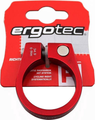 Ergotec Zadelklem SCI-105 34,9mm met schroef rood