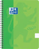 Oxford touch - schrijfblok - a5 - gelijnd - 140 pagina's - 90g - soft cover - lime groen