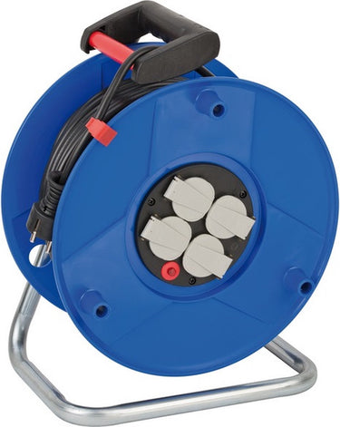 Brennenstuhl garant kabelhaspel 4-voudig 40m zwart