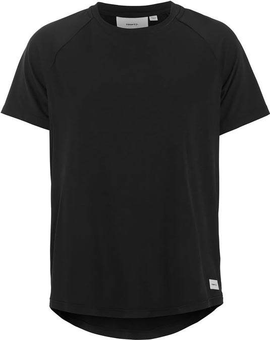 Craft collective ss tee w dames sportshirt - zwart