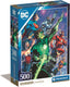 Clementoni - puzzel - 500 stukjes - dc comics - compact box - high quality collection