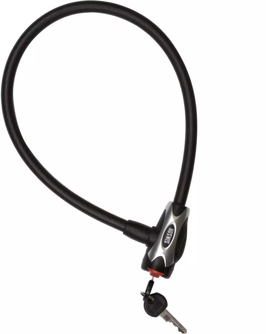 Simson Kabelslot Staal 12x65cm Zwart