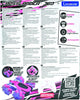 Lexibook crosslander® 360+ - oplaadbare en programmable radio-controlled stunt pink car met verlichting.