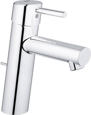 Grohe concetto wastafelkraan - medium uitloop - chroom - waterbesparend