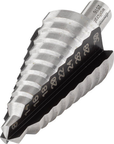Wolfcraft - getrapte boor - ø 8 tot 30 mm - trapboor - stappenboor - hss - 2516000