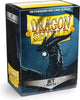 Dragon shield dragon sleeves matte - 100 stuks - jet zwart
