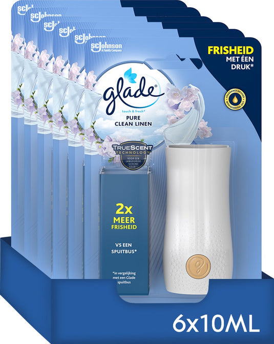 Glade touch fresh houder pure clean linen