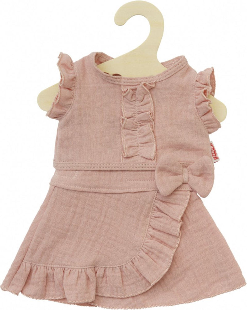 Afbeelding laden in galerijviewer, Heless poppen wikkelrok roze met ruches, 35-45 cm
