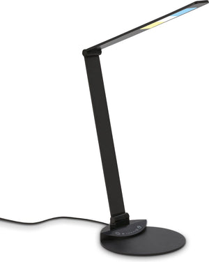 Briloner - led tafellamp verstelbaar draaibaar bureaulamp touch kleurtemperatuur instelbaar dimbaar 6w zwart