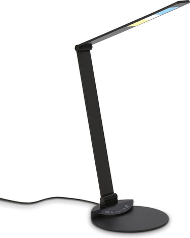 Briloner - led tafellamp verstelbaar draaibaar bureaulamp touch kleurtemperatuur instelbaar dimbaar 6w zwart