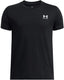 Under armour ua b sportstyle lc ss unisex sportshirt - zwart - wit