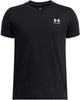 Under armour ua b sportstyle lc ss unisex sportshirt - zwart - wit