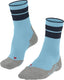 Falke tk stabilizing anti-blaar dik wol functioneel materiaal wandelsokken dames blauw - maat 39-40