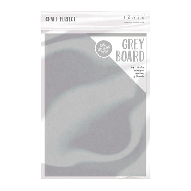 Craft perfect by tonic studios craft perfect • grey board a4 5pcs