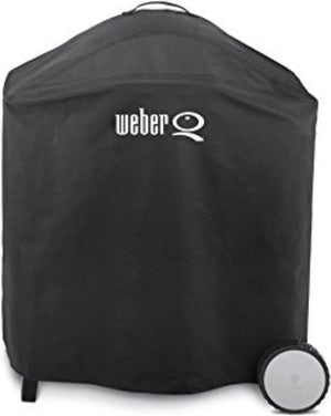 Weber grillhoes premium q serie 3000 2000 met trolley 112x64cm