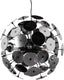 Trio discalgo - hanglamp - zwart mat - plexi in rookkleur - excl. 6x e14 4w