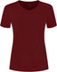 Rogelli promo hardloopshirt dames - korte mouwen - bordeaux - xxl