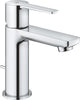 Grohe lineare new wastafelkraan xs - extra lage uitloop - met trekwaste - energiebesparend - chroom