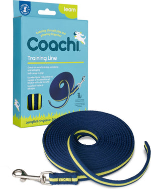 Company of animals coachi training line navy lime 5m