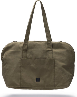 Designed by lotte bundu draagtas hond - hondentas - voor kleine honden - stevige bodem - groen - 48x23x33 cm