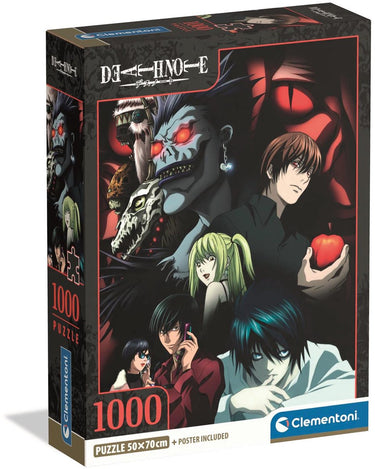 Clementoni - puzzel - 1000 stukjes - death note - anime