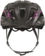 Abus fietshelm aduro 3.0 maori blackberry l - 58-62 cm - zwart - geschikt voor gebruik op elektrische fietsen - stadsfietsen - 320 g