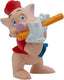 Bullyland 12490 – speelfiguur disney de drie biggetjes met fluitje – levensecht en detailrijk vormgegeven – ideaal als taartfiguur, verzamelobject of vrolijk cadeautje voor kinderen vanaf 3 jaar