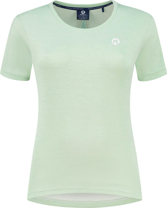 Rogelli aya hardloopshirt dames - korte mouwen - groen - s