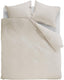 Ambiante cotton uni dekbedovertrek - effen - lits-jumeaux - 240x200 220 - zand