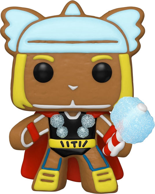 Funko pop! - marvel holiday: gingerbread thor (the avengers)
