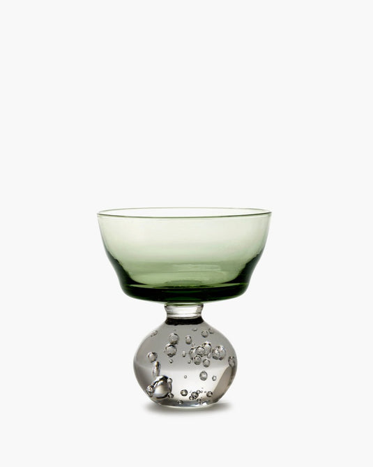 Serax - bela silva - eternal snow - waterglas m - groen - 9 ø - 6 stuks