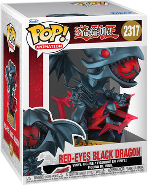 Funko yu-gi-oh! red-eyes black dragon (pop! animation) vinylfiguur 2317 unisex pop! - neutraal - standard