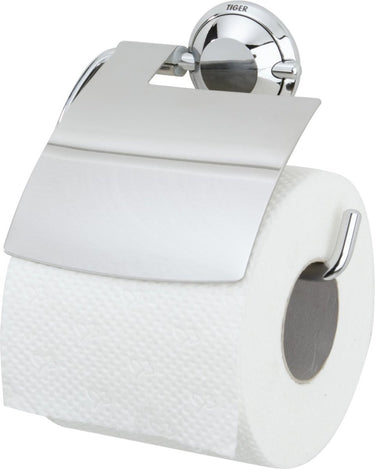 Tiger torino - wc rolhouder met klep - chroom