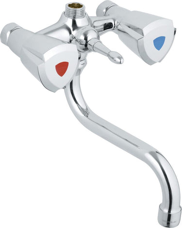 Grohe costa trend douchekraan met badomstelling - mengkraan - 12 cm hartafstand